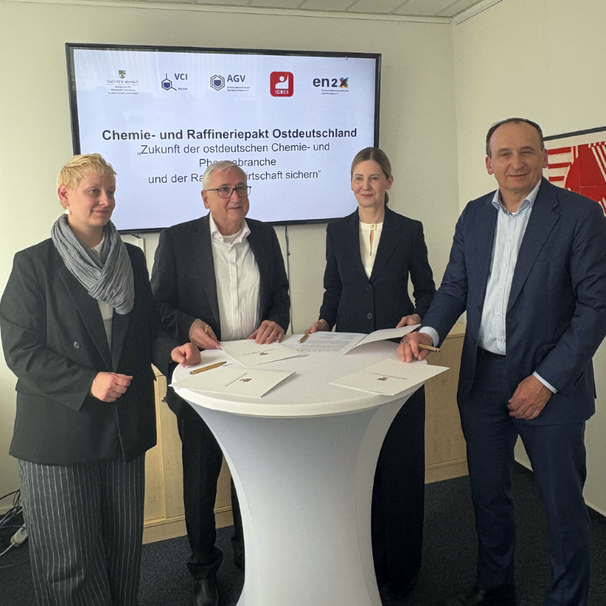 Stephanie Albrecht-Suliak, Michael Richter, Nora Schmidt-Kesseler und Prof. Dr. Christian Küchen